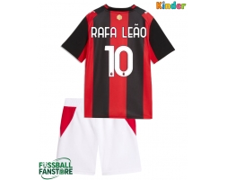 AC Milan Rafael Leao #10 Replik Heimtrikot Kinder 2026-27 Kurzarm (+ Kurze Hosen)
